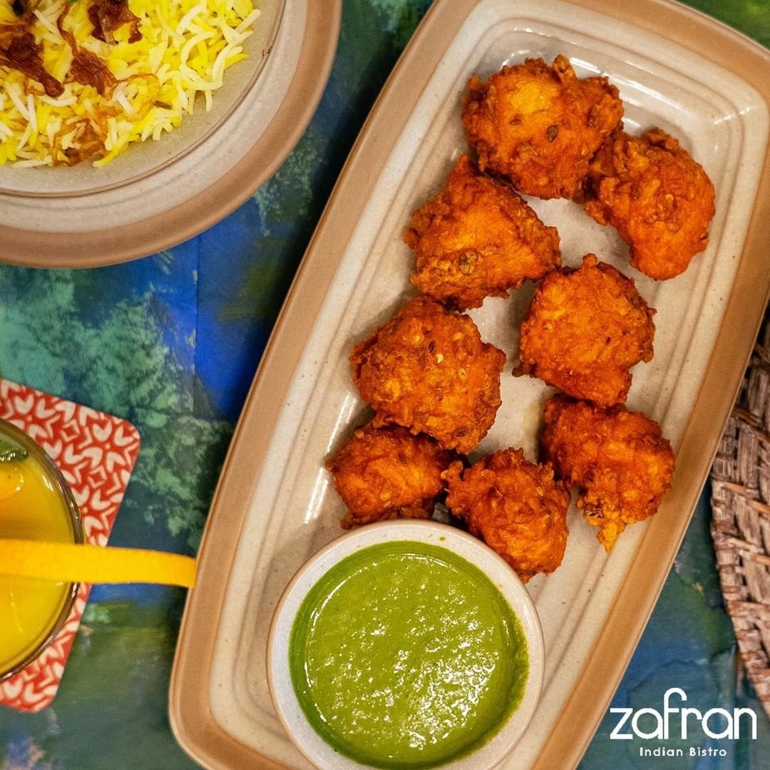 مطعم ظفران Zafran Indian Bistro ( الاسعار + المنيو + الموقع )