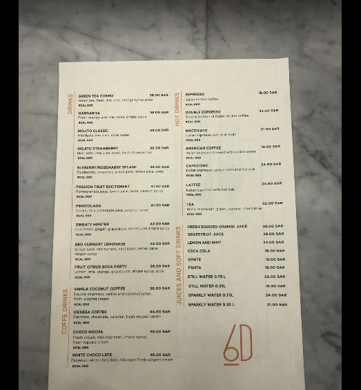 the6district Menu