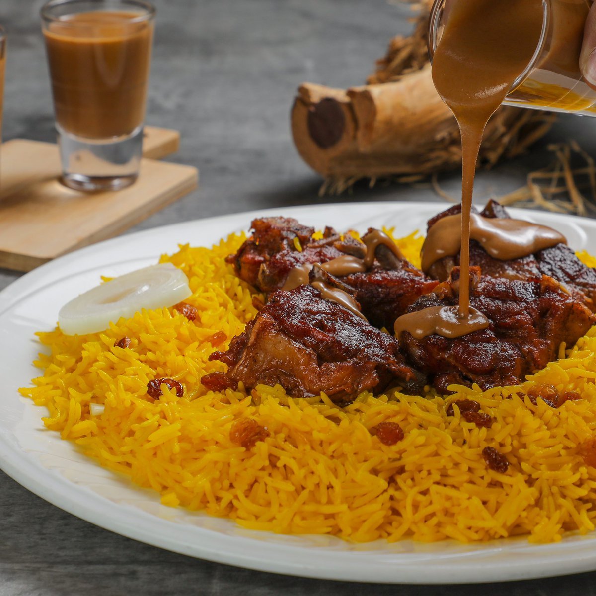 مطعم لذة المأكل دي دي آر