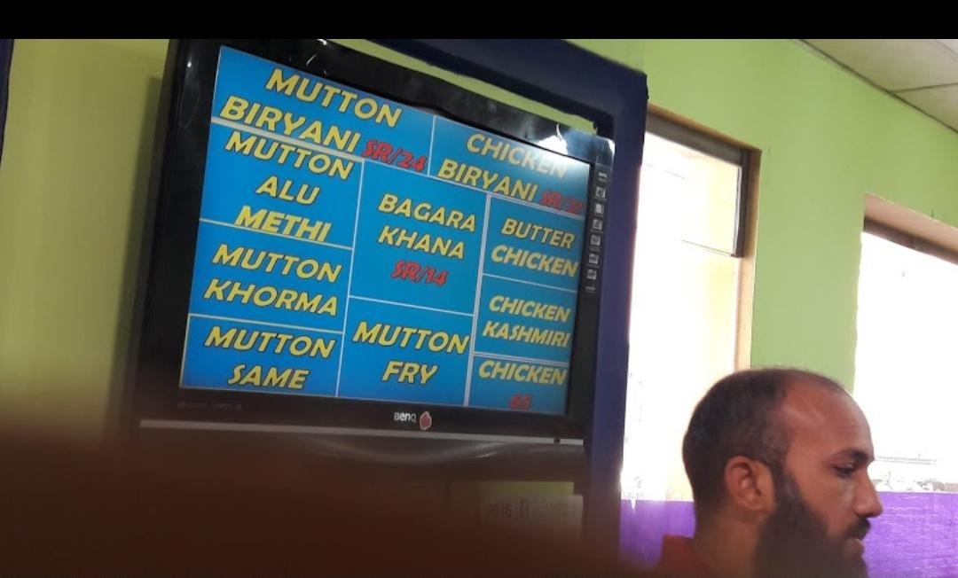 Alfa resturant menu