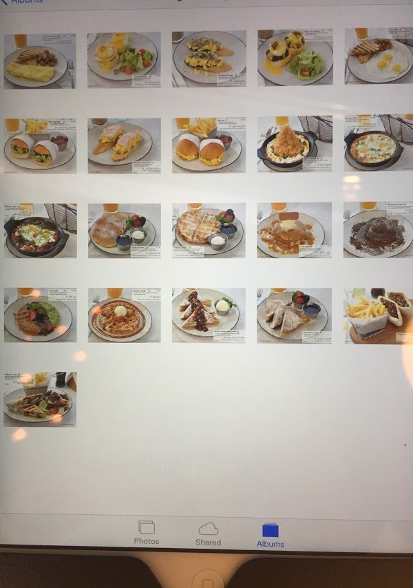 pastle cafe menu