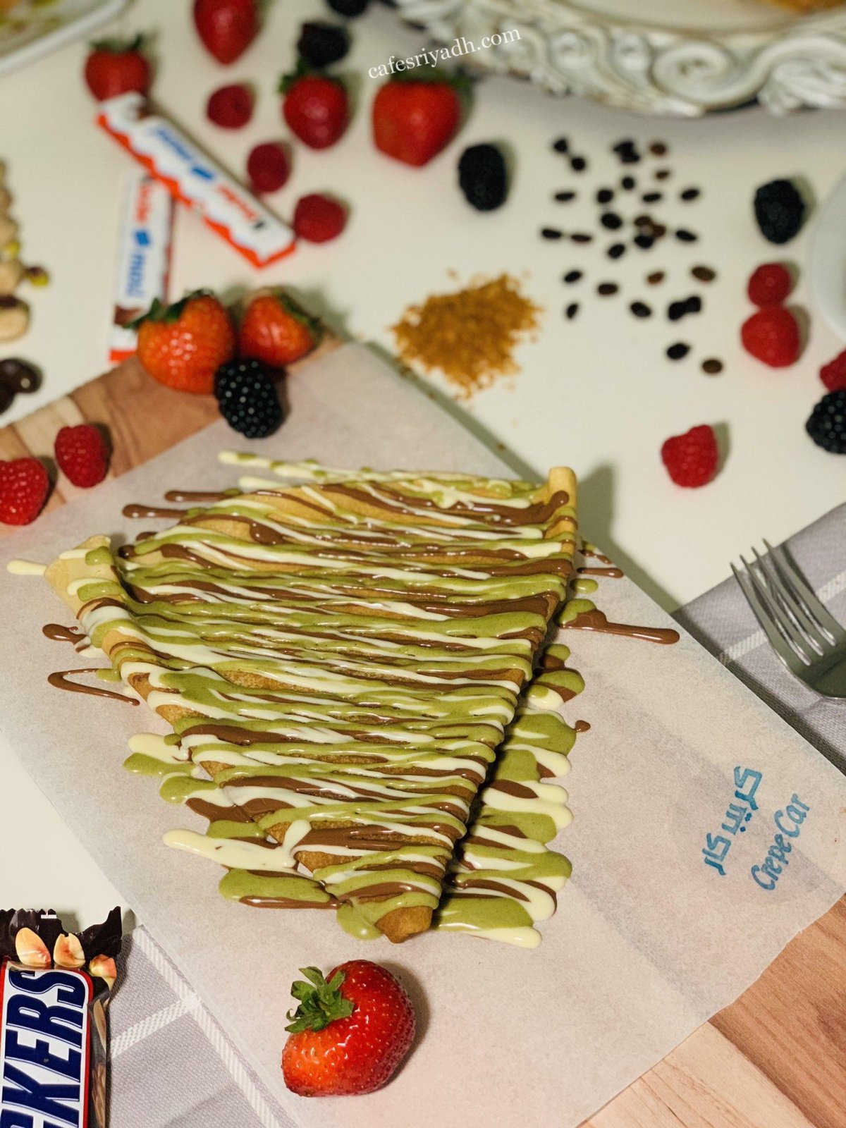 تفاصيل الكريب crepe coffee بالخرج (الأسعار+ المنيو+ الموقع)