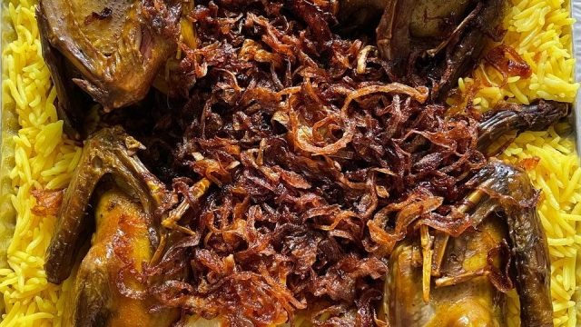 مطعم مندي الوسم للحمام بالرياض (الأسعار+ المنيو+ الموقع)
