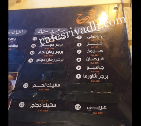 منيو شاورما صح
